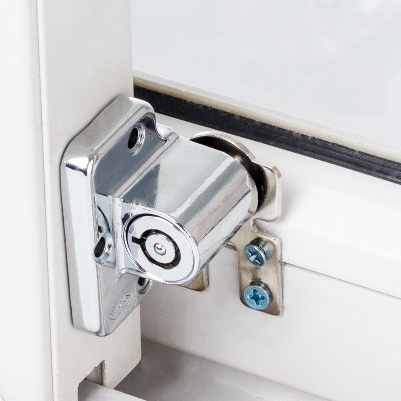 dingchi 1PCS/lot Sliding Window Lock Child Safety Protection Lock Anti-Theft Door Lock Push/Pull Window Limit Locks - Image 5